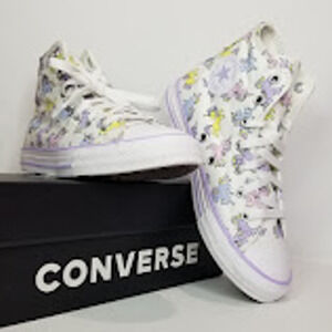 Converse Youth CTAS Unicorn Hi Tops Size 3 A00927F    NWT
